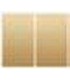 BJC Золото мат. Две узкие клавиши 18709-OD