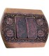 Выключатель 2-х клавишный FEDE серии Sanremo цвет Rustic Copper FD01421RU