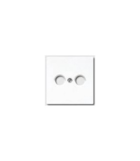 Накладка TV-FM розетки JUNG LS 990, белый LS990TVWW