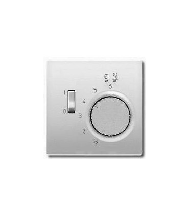 JUNG LS 990 Алюминий Накладка регулятора теплого пола (Металл) ALFTR231PL