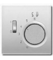 JUNG LS 990 Алюминий Накладка регулятора теплого пола (Металл) ALFTR231PL