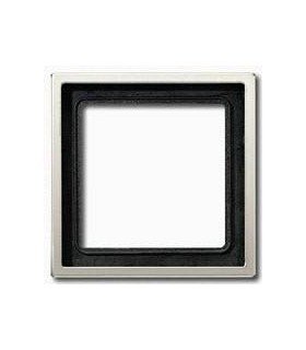 Рамка на 1 пост JUNG LS 990, благородная сталь/Edelstahl ES2981
