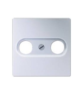 JUNG А 500 Алюминий Накладка TV-FM розетки A561PLTVAL