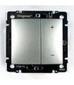 Кнопочный светорегулятор 40-600 Вт/40-600 ВА Legrand Valena, алюминий {PRODUCT_REFERENCE}