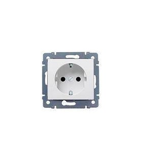 Силовая розетка 2К+3 на винтах Legrand Valena, белый {PRODUCT_REFERENCE}