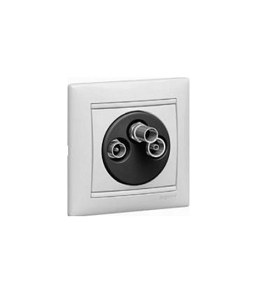 Розетка TV-FM-SAT оконечная 10 дБ - 2400 МГц, Legrand Valena, белый {PRODUCT_REFERENCE}