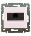 Информационная розетка RJ 45 - категория 5e - UTP - 1 выход - с захватами Legrand Valena, белый {PRODUCT_REFERENCE}