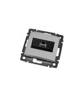 Информационная розетка RJ 45 - категория 5e - UTP - 1 выход - на винтах Legrand Valena, белый {PRODUCT_REFERENCE}