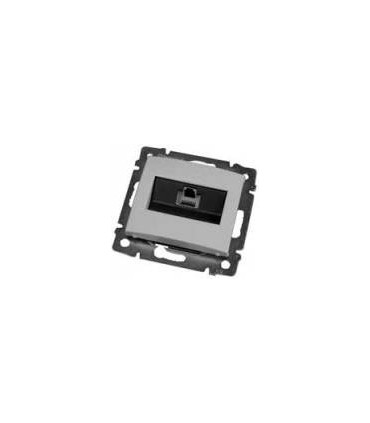 Информационная розетка RJ 45 - категория 5e - UTP - 1 выход - на винтах Legrand Valena, белый {PRODUCT_REFERENCE}