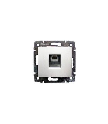Телефонная розетка RJ 11 - 4 контакта - 1 выход, Legrand Valena, белый {PRODUCT_REFERENCE}