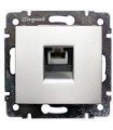 Телефонная розетка RJ 11 - 4 контакта - 1 выход, Legrand Valena, белый {PRODUCT_REFERENCE}