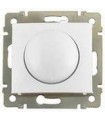 Светорегулятор поворотный 40-400W для л/н (вкл поворотом) Legrand Valena, белый {PRODUCT_REFERENCE}