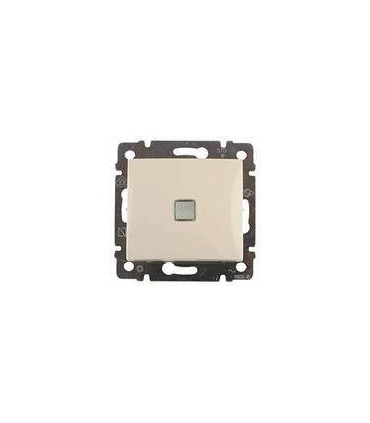 Выключатель одноклавишный с подсветкой Legrand Valena, слоновая кость {PRODUCT_REFERENCE}