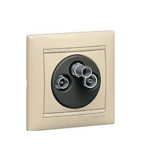 Розетка TV-FM-SAT оконечная 10 дБ - 2400 МГц, Legrand Valena, слоновая кость {PRODUCT_REFERENCE}