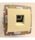 Телефонная розетка RJ 11 - 4 контакта - 1 выход, Legrand Valena, слоновая кость {PRODUCT_REFERENCE}