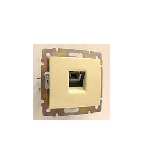 Телефонная розетка RJ 11 - 4 контакта - 1 выход, Legrand Valena, слоновая кость {PRODUCT_REFERENCE}