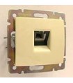 Телефонная розетка RJ 11 - 4 контакта - 1 выход, Legrand Valena, слоновая кость {PRODUCT_REFERENCE}