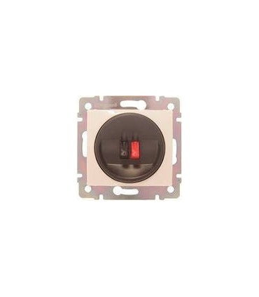 Одиночная аудиорозетка розетка для колонок Legrand Valena, слоновая кость {PRODUCT_REFERENCE}