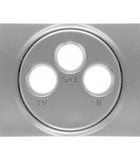 Накладка для розетки TV-FM-SAT Legrand Galea Life, алюминий {PRODUCT_REFERENCE}