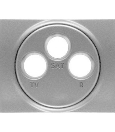 Накладка для розетки TV-FM-SAT Legrand Galea Life, алюминий {PRODUCT_REFERENCE}