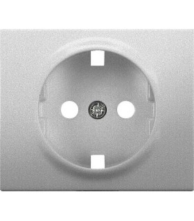 Накладка для розетки 2К+З Legrand Galea Life, алюминий {PRODUCT_REFERENCE}