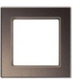 Рамка на 1 пост JUNG А Creation, стекло мокко AC581GLMO