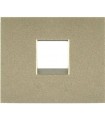 Накладка для телефонной розетки RJ 11 и RJ ISDN, Legrand Galea Life, алюминий {PRODUCT_REFERENCE}