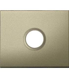 Накладка для простой розетки TV Legrand Galea Life, титан {PRODUCT_REFERENCE}