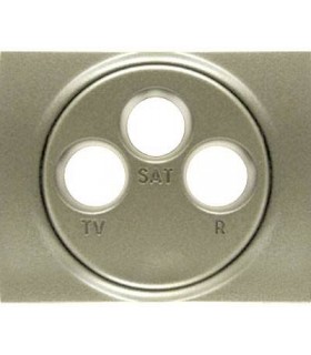 Накладка для розетки TV-FM-SAT Legrand Galea Life, титан {PRODUCT_REFERENCE}