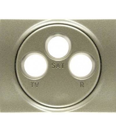 Накладка для розетки TV-FM-SAT Legrand Galea Life, титан {PRODUCT_REFERENCE}