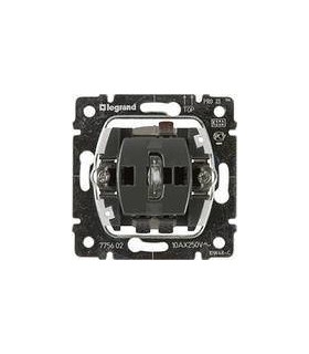Механизм одноклавишного выключателя с подсветкой с зеленой лампой Legrand Galea Life {PRODUCT_REFERENCE}