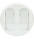 Накладка компьютерной двойной розетки RJ 45 Legrand Celiane, белый {PRODUCT_REFERENCE}