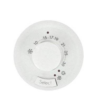 Накладка для термостата с датчиком для теплого пола Legrand Celiane, белый {PRODUCT_REFERENCE}
