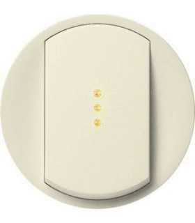 Клавиша одинарная с индикацией Legrand Celiane, слоновая кость {PRODUCT_REFERENCE}