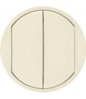 Клавиша двойная Legrand Celiane, слоновая кость {PRODUCT_REFERENCE}