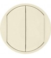 Клавиша двойная Legrand Celiane, слоновая кость {PRODUCT_REFERENCE}