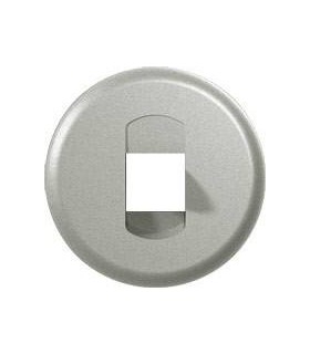Накладка для телефонной розетки RJ 11 и RJ ISDN, Legrand Celiane, титан {PRODUCT_REFERENCE}