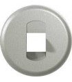 Накладка для телефонной розетки RJ 11 и RJ ISDN, Legrand Celiane, титан {PRODUCT_REFERENCE}