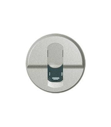 Накладка для одинарной телефонной розетки RJ 11 и RJ 12 Legrand Celiane, титан {PRODUCT_REFERENCE}