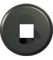 Накладка для телефонной розетки RJ 11 и RJ ISDN, Legrand Celiane, графит {PRODUCT_REFERENCE}