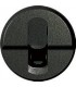 Накладка компьютерной одинарной розетки RJ 45 Legrand Celiane, графит {PRODUCT_REFERENCE}