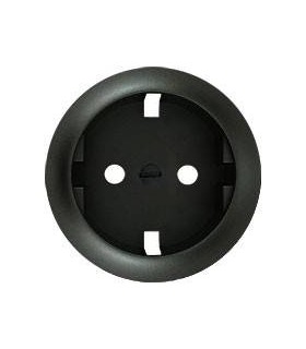 Накладка розетки с заземлением Legrand Celiane, графит {PRODUCT_REFERENCE}