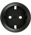 Накладка розетки с заземлением Legrand Celiane, графит {PRODUCT_REFERENCE}