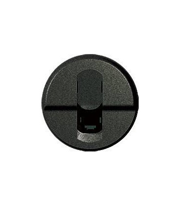 Накладка для одинарной телефонной розетки RJ 11 и RJ 12 Legrand Celiane, графит {PRODUCT_REFERENCE}