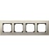 Merten M-Elegance Металл Титан Рамка 4-я {PRODUCT_REFERENCE}