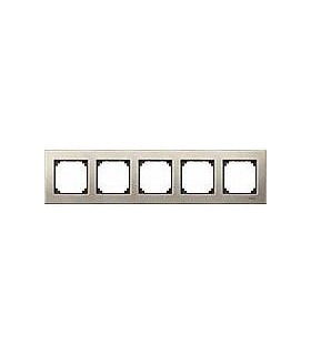 Merten M-Elegance Металл Титан Рамка 5-я {PRODUCT_REFERENCE}