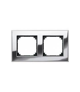 Merten M-Elegance Металл Хром Рамка 2-я {PRODUCT_REFERENCE}