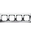 Merten M-Elegance Металл Хром Рамка 4-я {PRODUCT_REFERENCE}