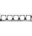 Merten M-Elegance Металл Хром Рамка 5-я {PRODUCT_REFERENCE}