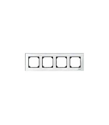 Merten M-Elegance Стекло Бриллиант Рамка 4-я {PRODUCT_REFERENCE}